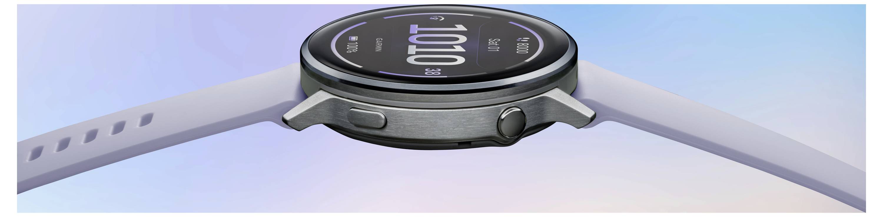Garmin VENU® 4 Smartwatch Lavendelblau
