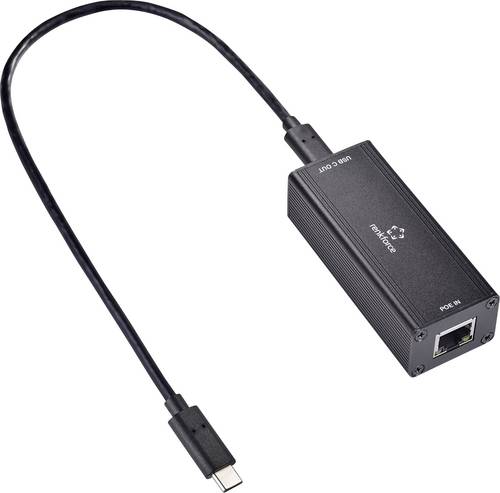 Renkforce RF-POEAC200 Netzwerkadapter 2.5 GBit/s USB-C®, Gigabit-LAN (1/2.5 Gbit/s)