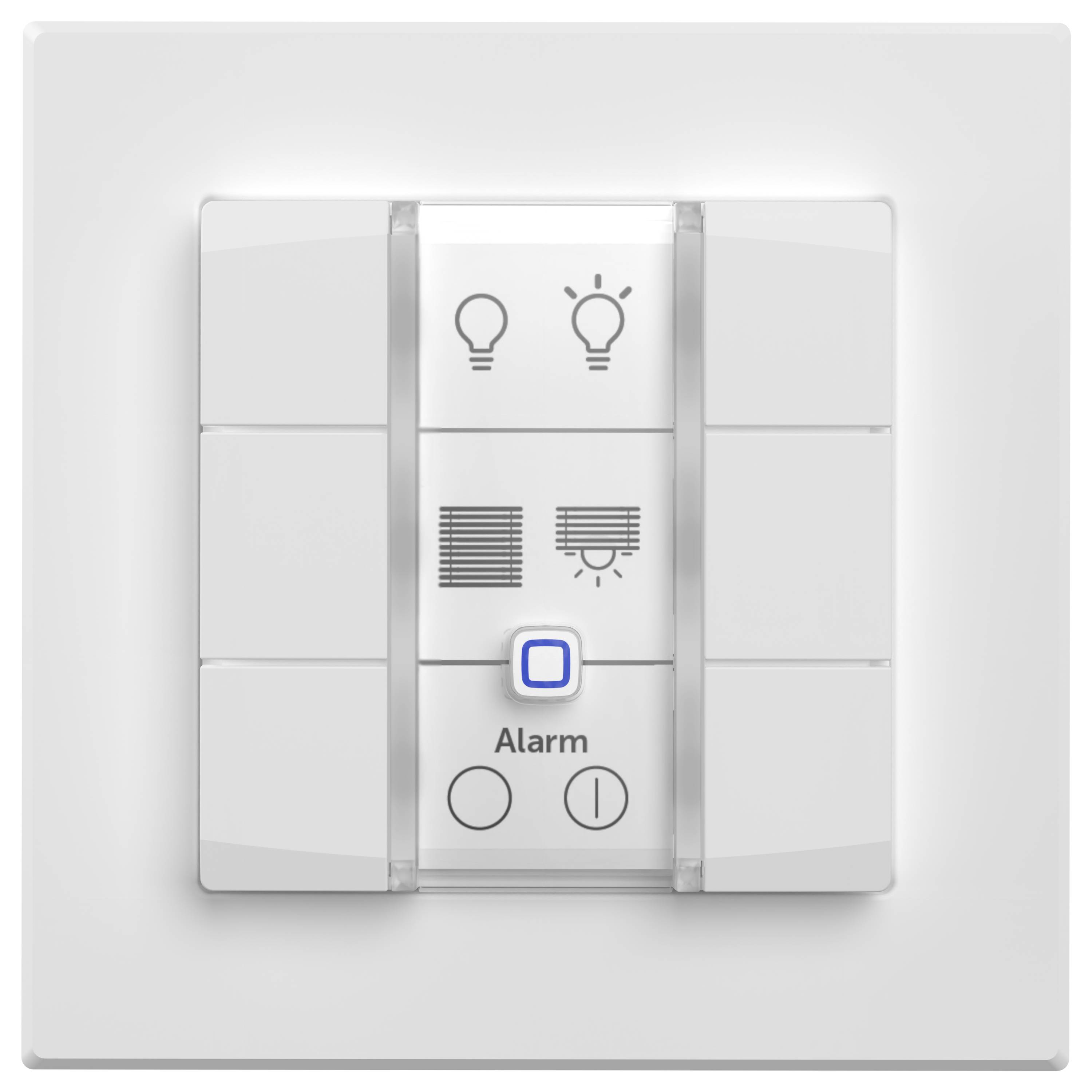 Zwei Alienware-Monitore; eine Vorderansicht mit Alien-Logo auf dem Bildschirm, eine Rückansicht mit Ständer und Logo. High-Tech, schlankes Design.