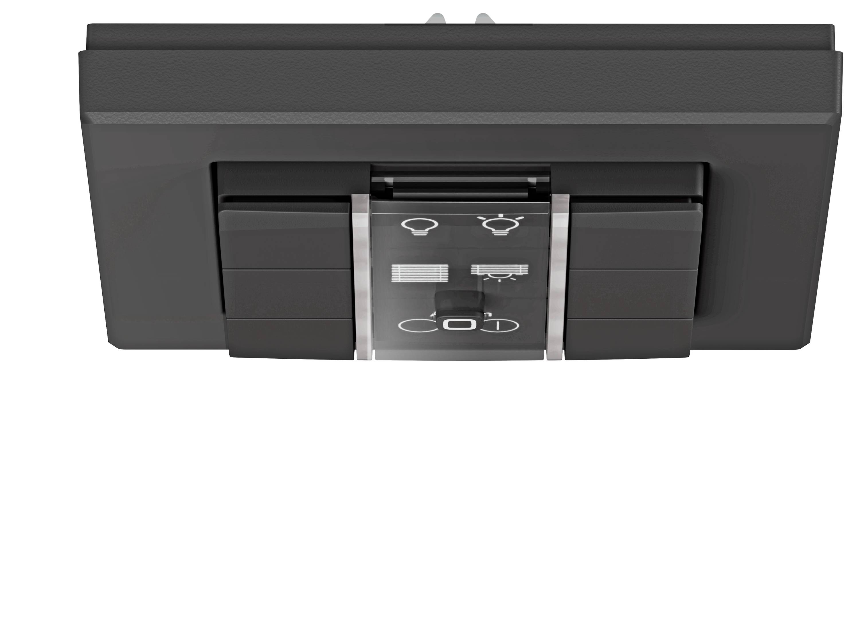 Ein schlanker, moderner weißer Gaming-Monitor von hinten betrachtet, mit einem charakteristischen blauen Alien-Logo und eleganter Ständerkonstruktion.