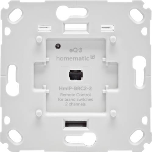 Homematic IP Wandtaster Funk Wandtaster für Markenschalter – 2-fach, 230 V
