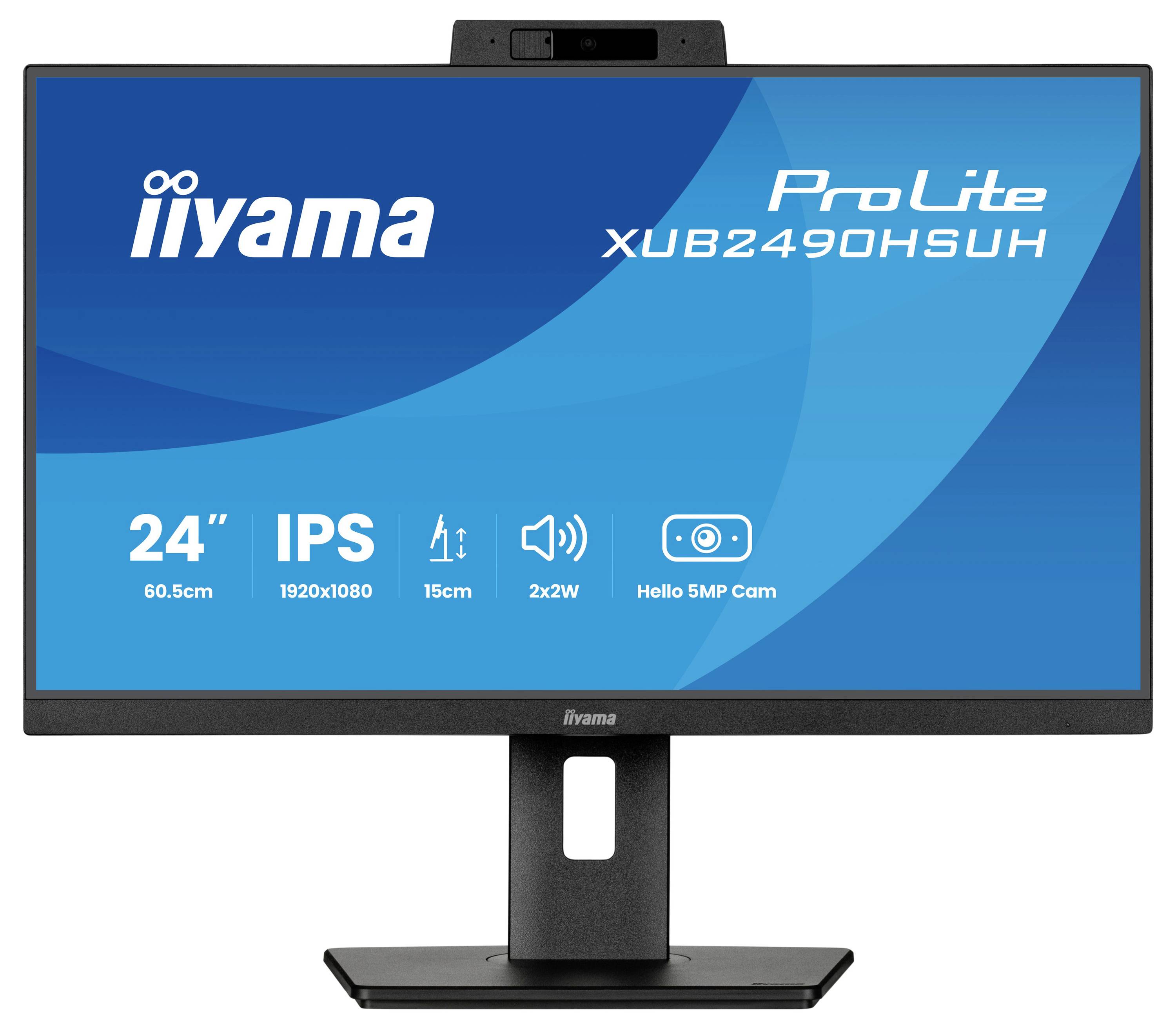 iiyama ProLite XUB2490HSUH Monitor, 24