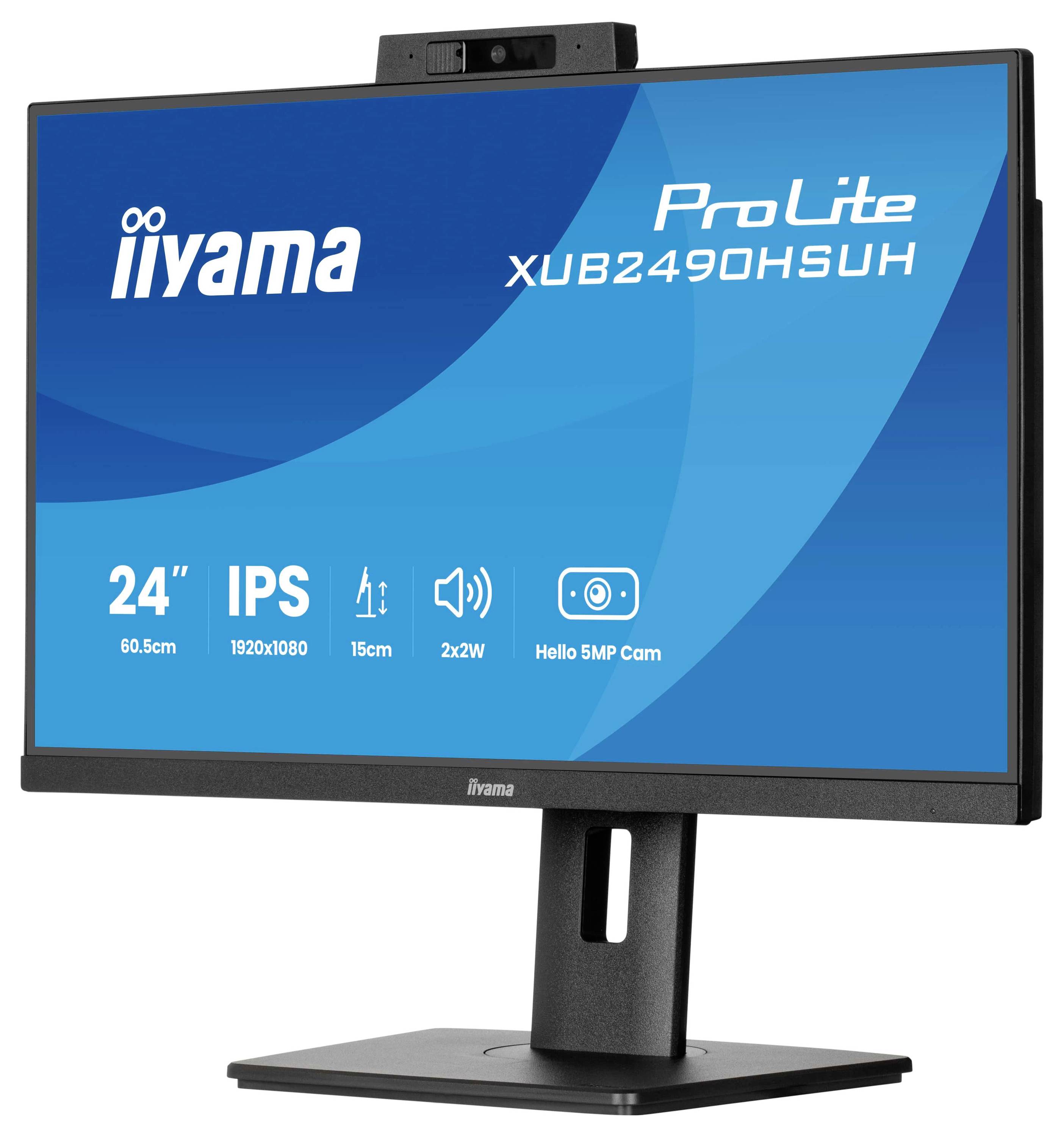 Iiyama ProLite LED-Monitor EEK D (A - G) 60.5cm (23.8 Zoll) 1920 x 1080 Pixel 16:9 4 ms IPS LED