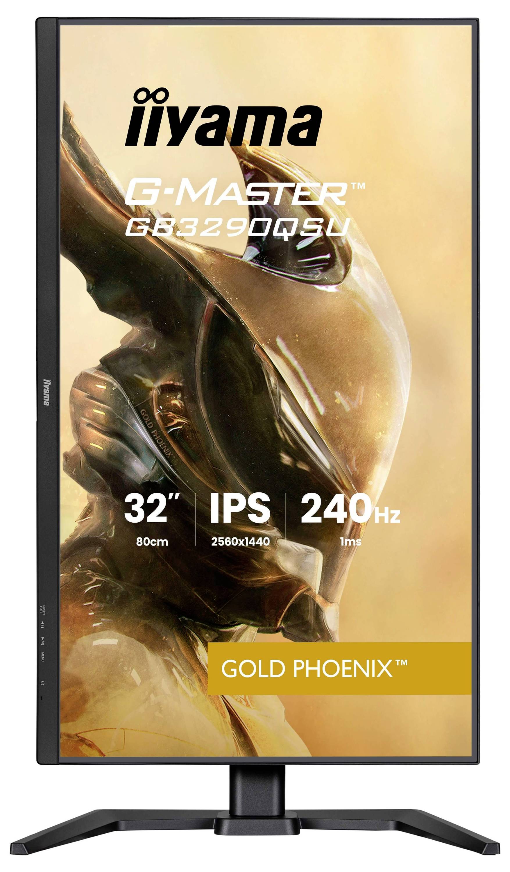 Iiyama G-MASTER Gaming Monitor EEK F (A - G) 80cm (31.5 Zoll) 2560 x 1440 Pixel 16:9 1 ms IPS LED