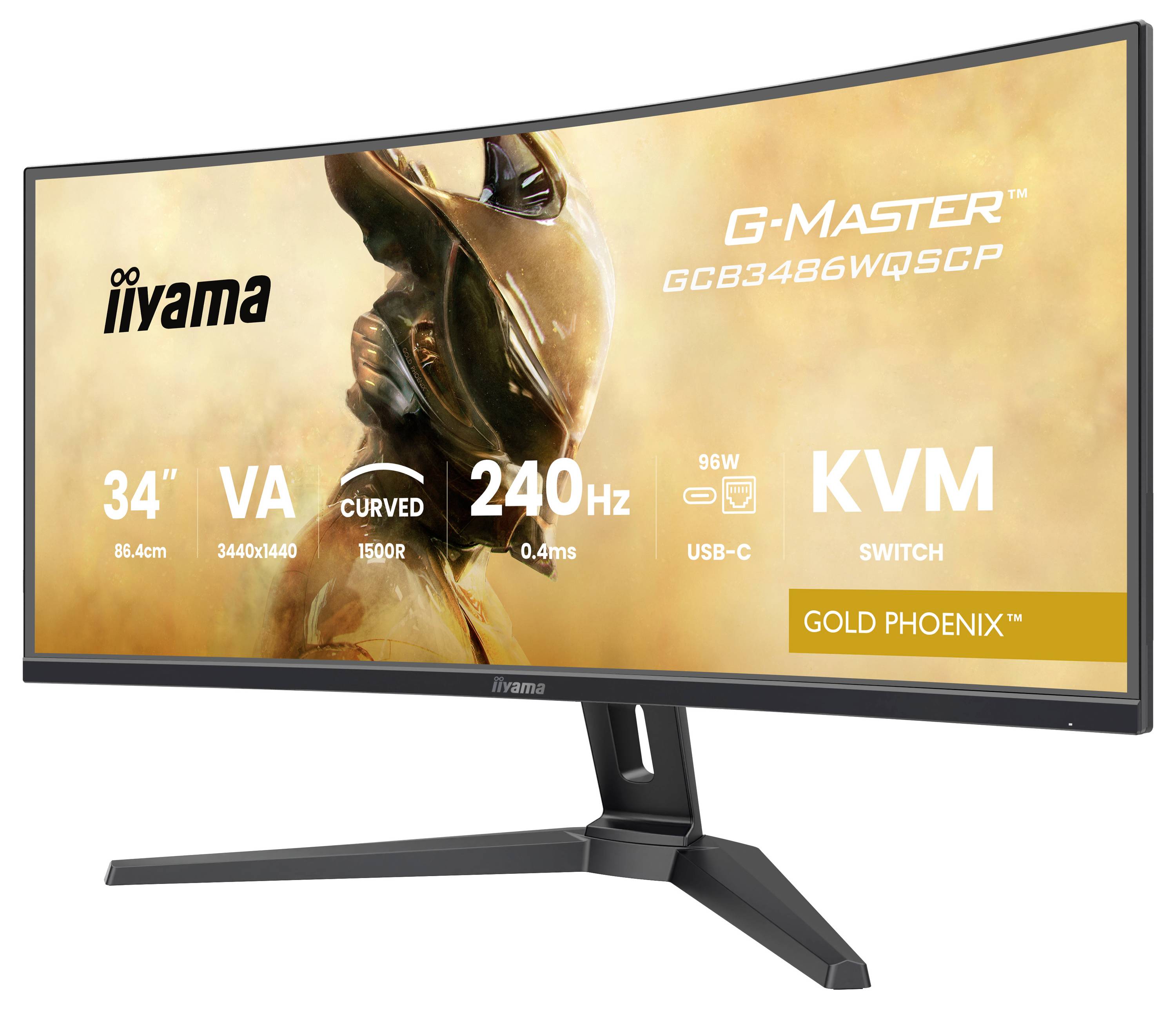Iiyama G-Master Gold Phoenix Monitor, 34