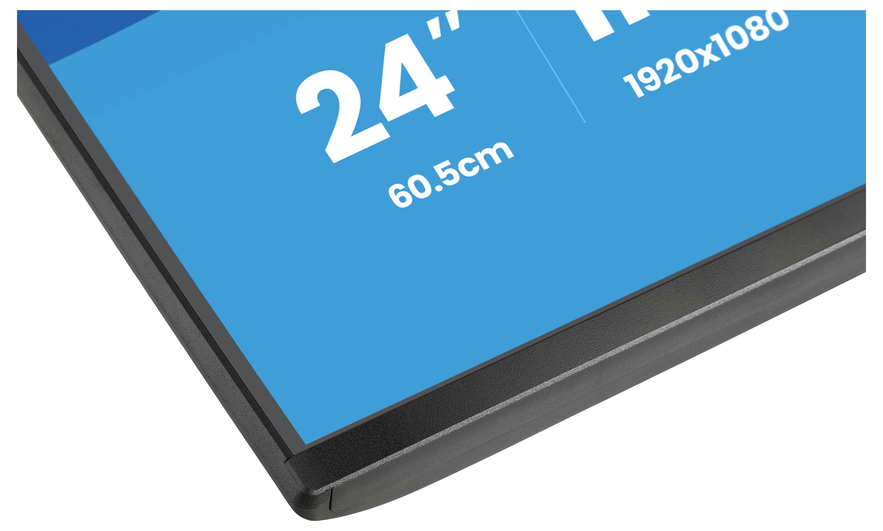 Das Bild zeigt einen Abschnitt eines ProLite-Monitorbildschirms mit der Modellnummer „XB2497HSU