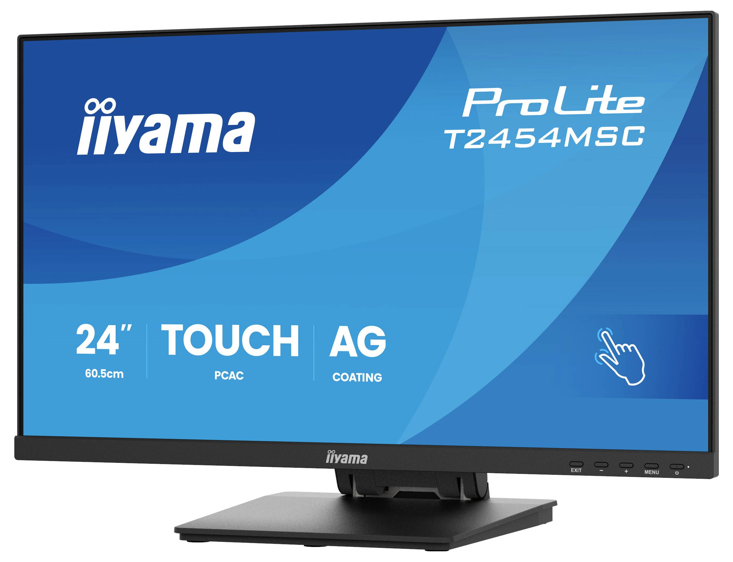 Touchscreen-Monitor mit Markenbezeichnung „iiyama ProLite T2454MSC