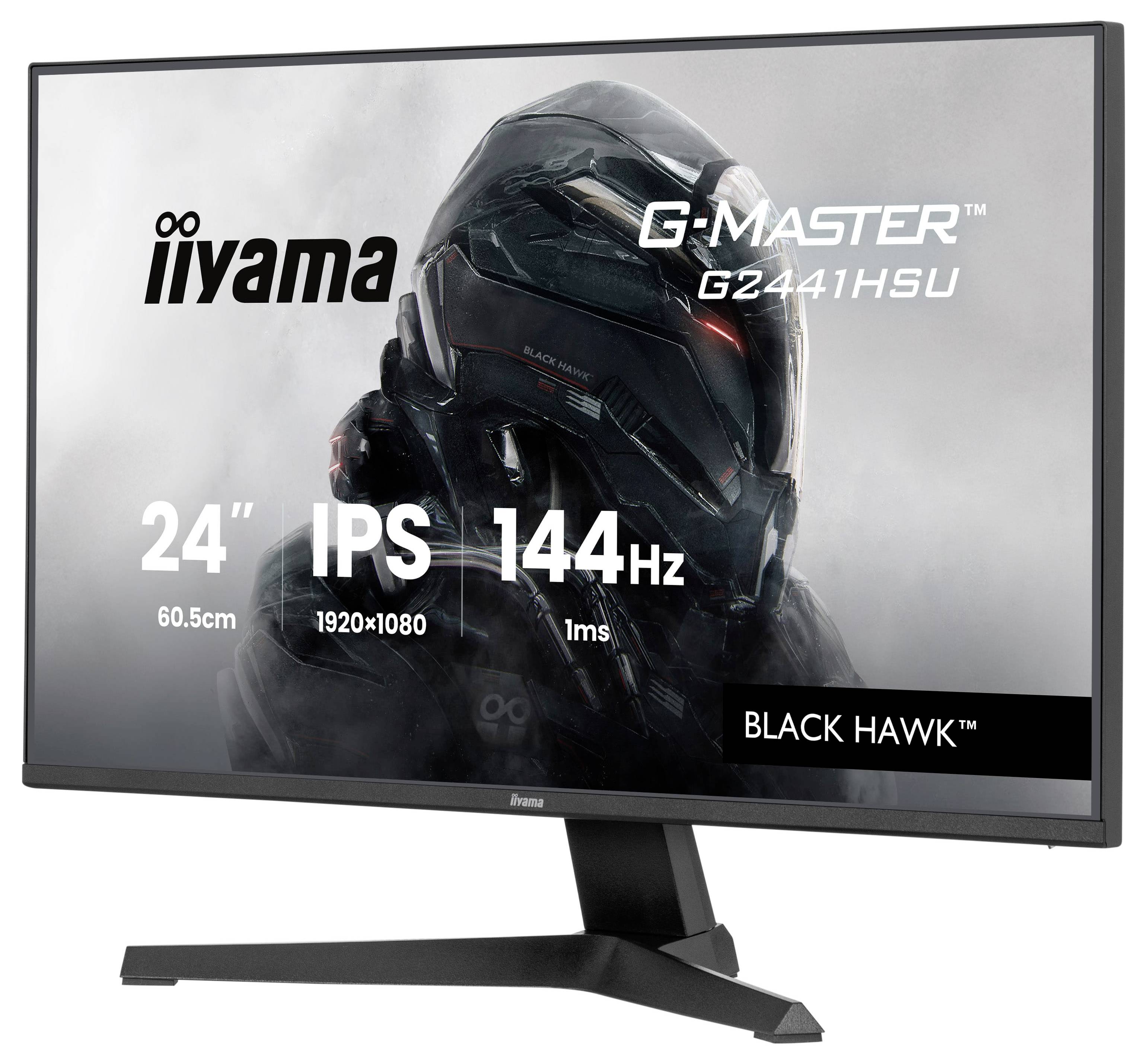 Iiyama G-MASTER Gaming Monitor EEK C (A - G) 60.5cm (23.8 Zoll) 1920 x 1080 Pixel 16:9 1 ms IPS LED