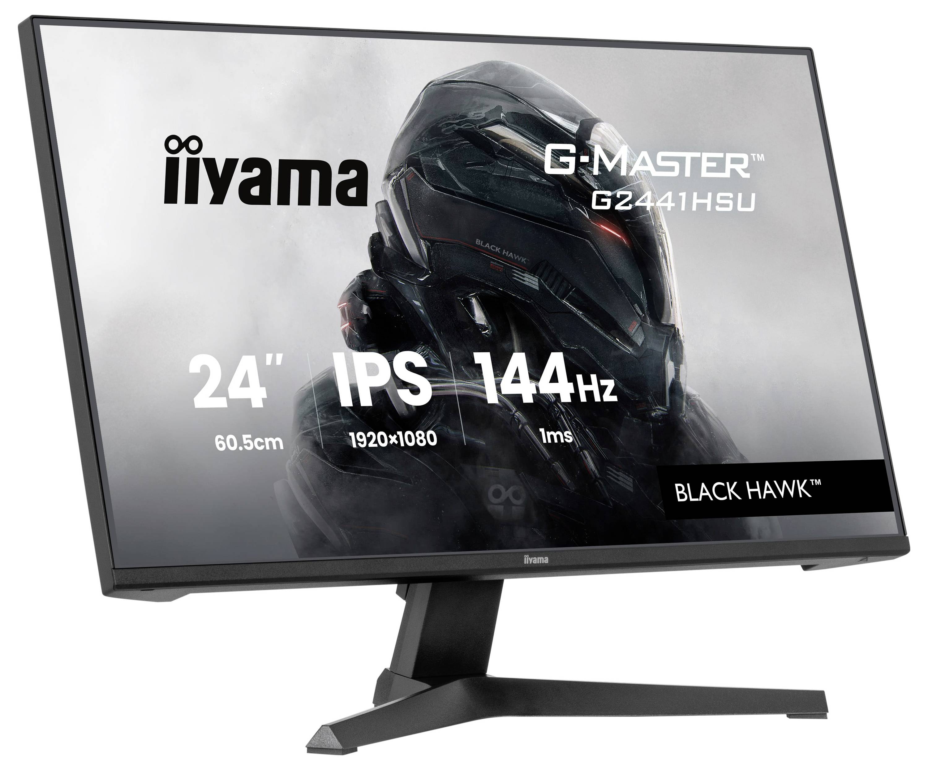 Iiyama G-Master GB2770QSU Monitor mit 27-Zoll-Display, Fast IPS, 2560x1440 Auflösung, 200Hz Bildwiederholfrequenz, 0,5ms Reaktionszeit, NVIDIA G-Sync, Red Eagle Modell.