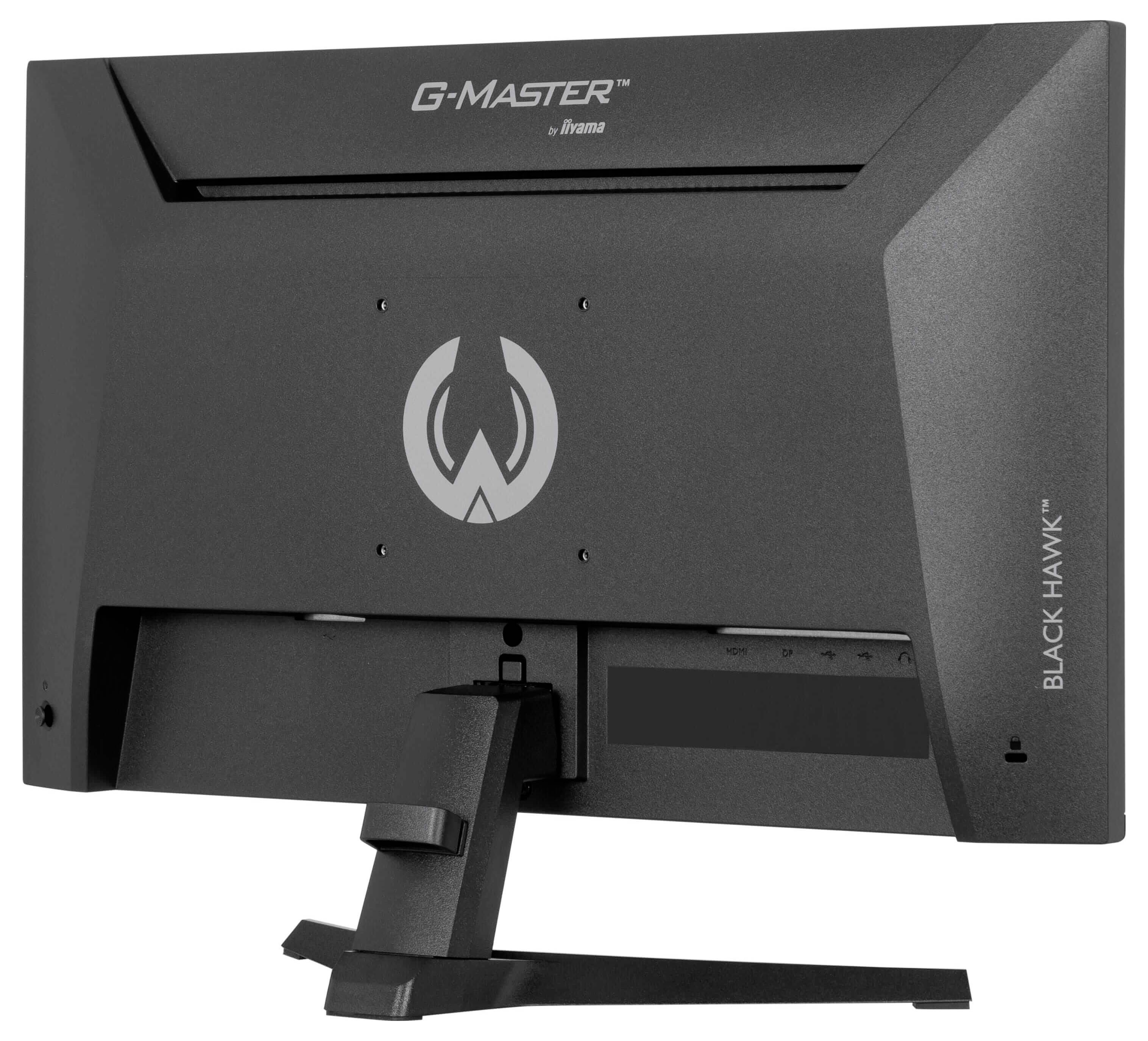 Ein schwarzer Computermonitor, auf dem 