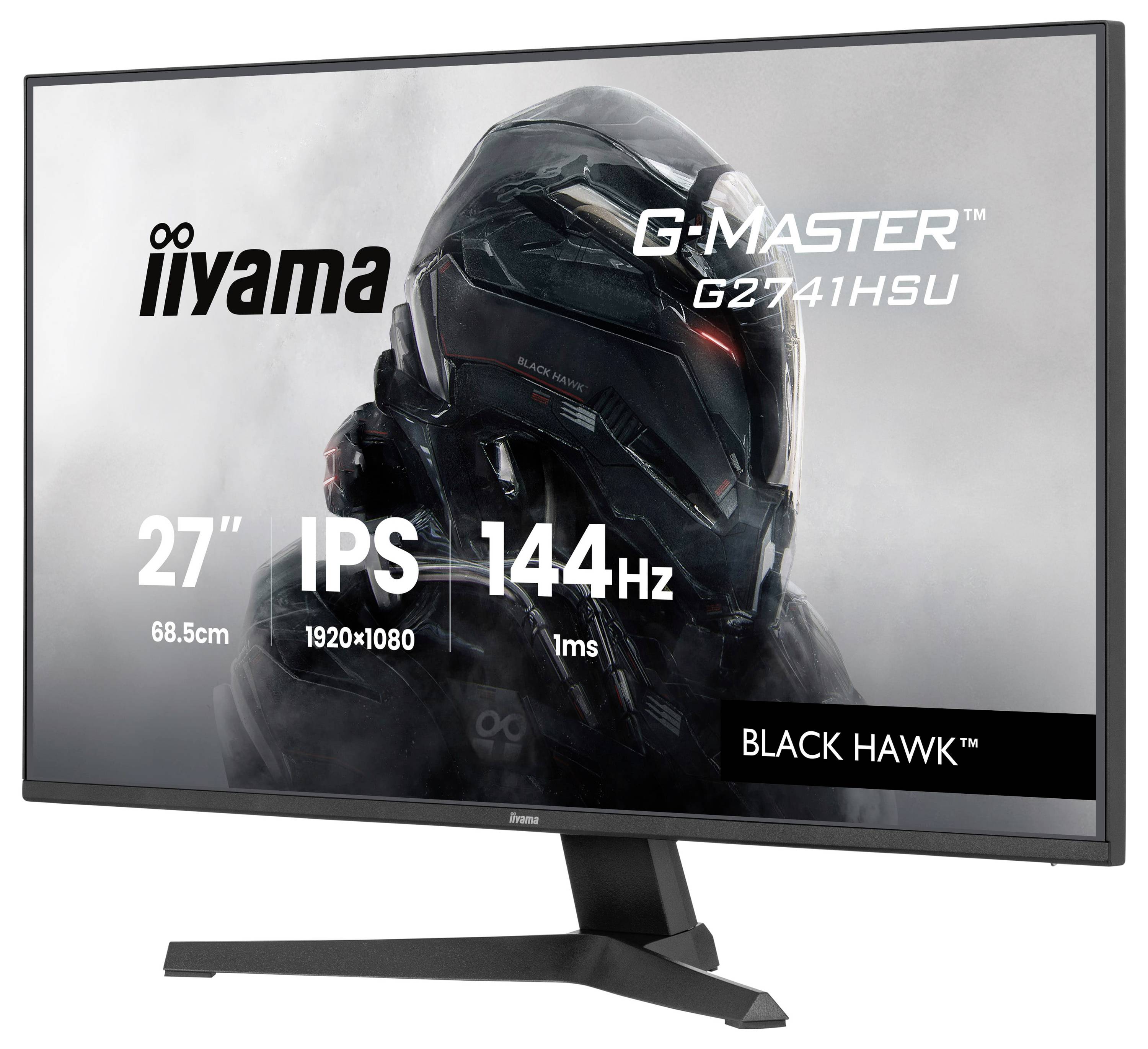 Iiyama G-MASTER Gaming Monitor EEK C (A - G) 68.6cm (27 Zoll) 1920 x 1080 Pixel 16:9 1 ms IPS LED