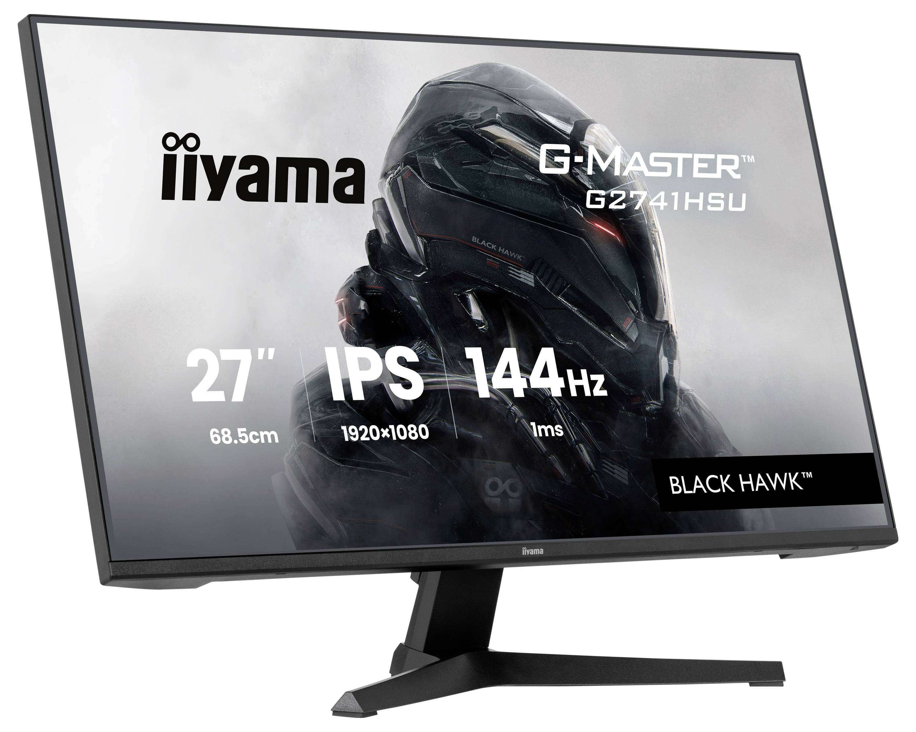Iiyama G-MASTER Gaming Monitor EEK C (A - G) 68.6cm (27 Zoll) 1920 x 1080 Pixel 16:9 1 ms IPS LED