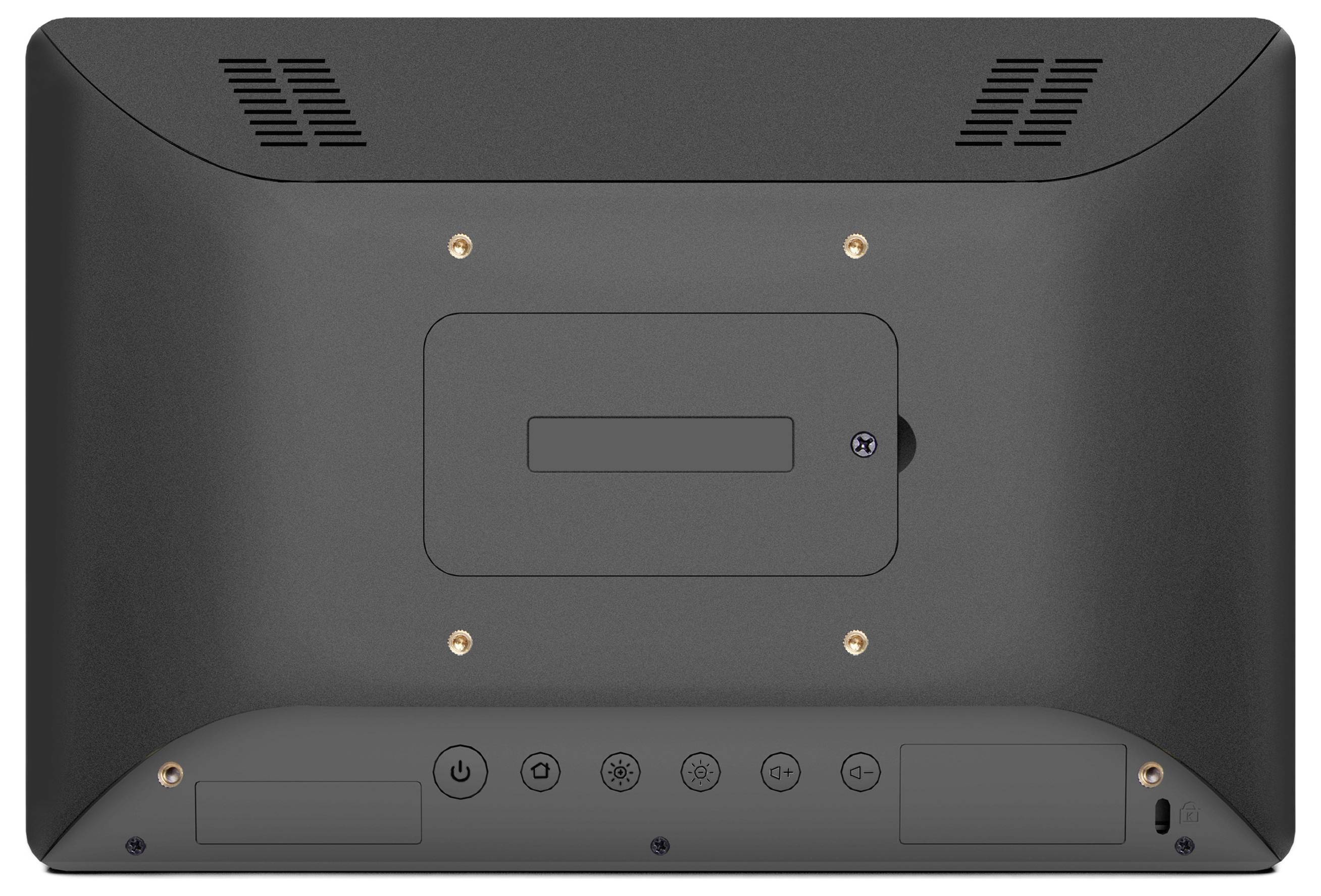 Nahaufnahmebild einer Monitorecke, das Text zeigt: „NVIDIA G-SYNC Compatible