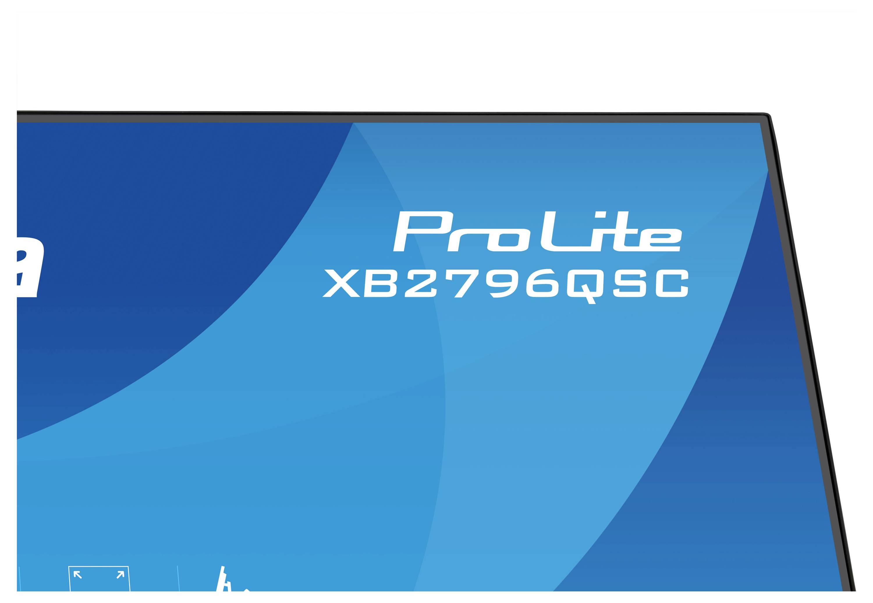 Computermonitor mit Anzeige „iiyama ProLite XB2796QSC