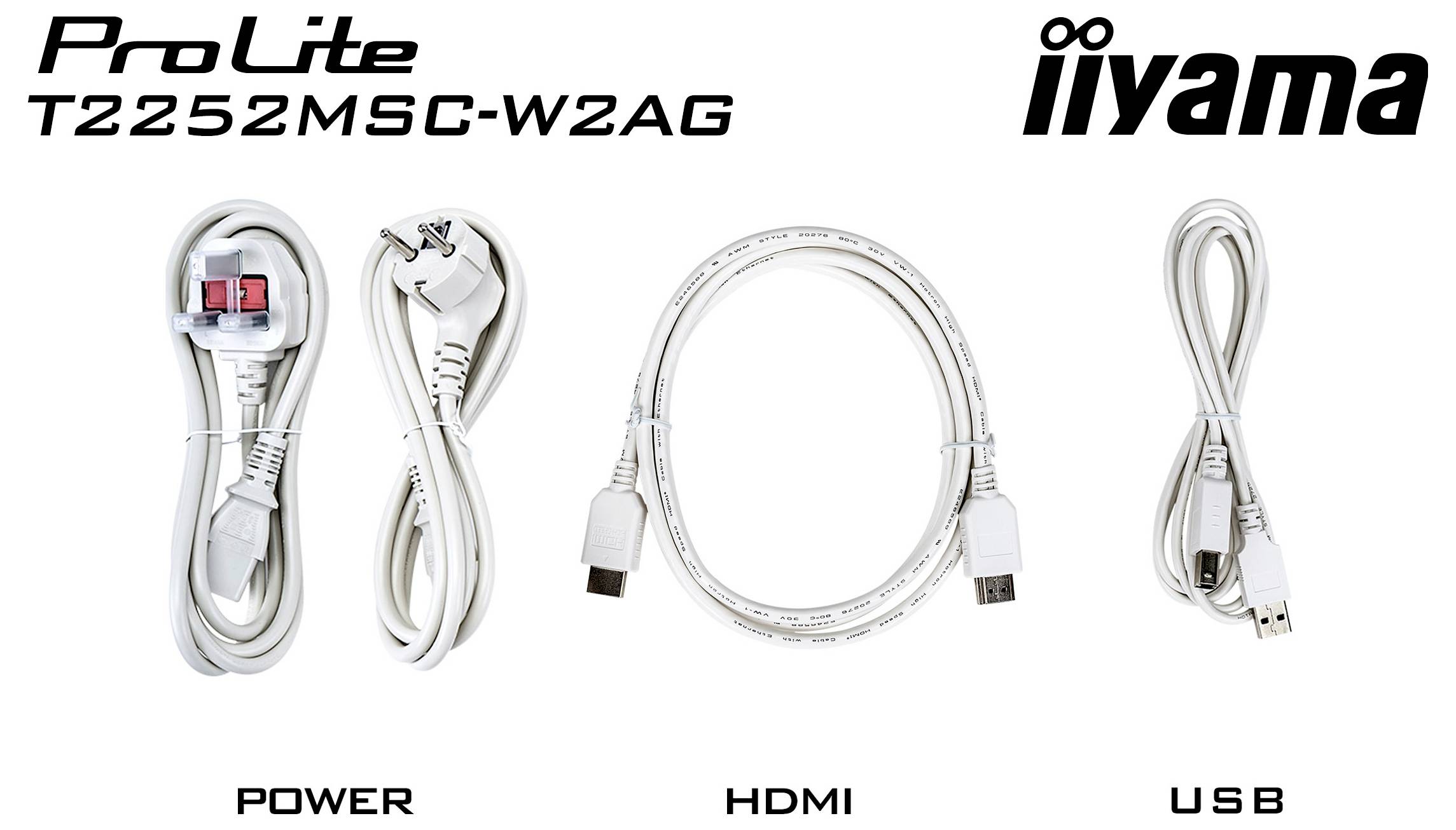 Rückansicht eines schwarzen Gaming-Monitors mit der Bezeichnung „G-Master