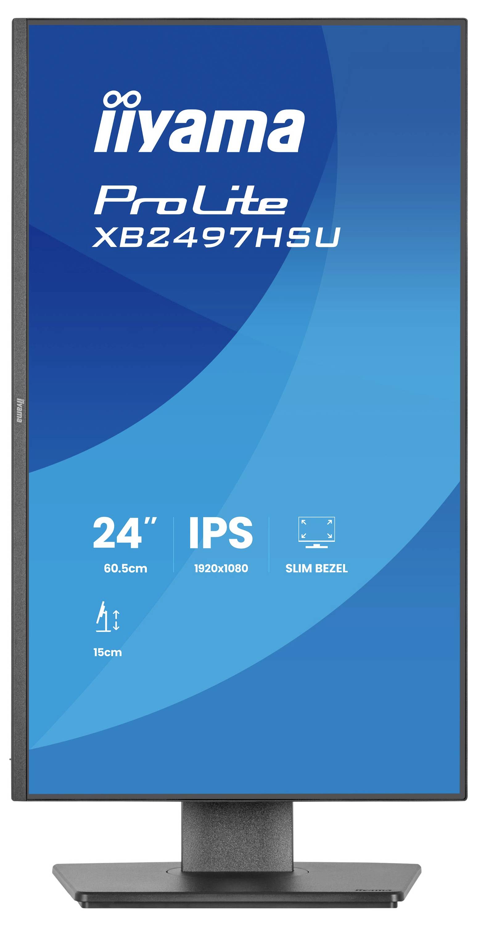 Eine Monitorecke mit Branding mit der Aufschrift 