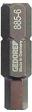 Gedore Automotive 3401057 KL-0056-1142 Sechskant-Bit Antrieb: 1/4" (6.3 mm) Abtrieb: Sechskant 5 30mm