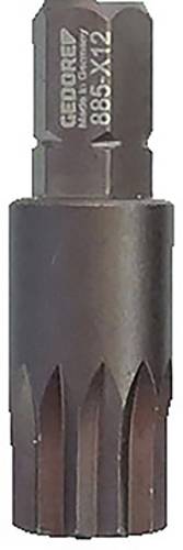Gedore Automotive 3401103 KL-0056-1145 Vielzahn-Bit Antrieb: 1/4 (6.3 mm) Abtrieb: XZN M12 30 mm