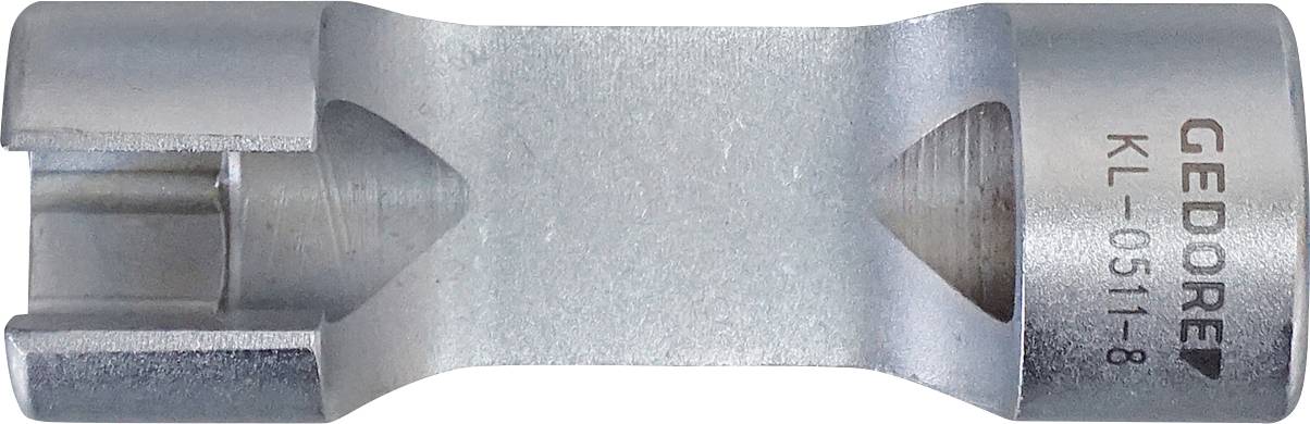 Ein Metallschraubenschlüssel mit der Bezeichnung „GEDORE KL-0511-8