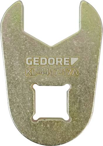 Gedore Automotive 2968169 KL-4417-17 A Gabel-Steckschlüssel, 3/8 , SW 17