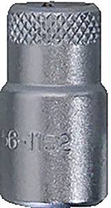 Ein Nahaufnahmebild eines metallischen Objekts mit einer strukturierten Oberseite und einer glatten zylindrischen Basis. Das Objekt scheint eingravierte Zahlen auf seiner Oberfläche zu haben.