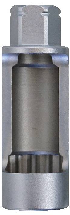 Sägen mit unterschiedlicher Zahnanzahl und Markierungen, jede mit einem farbigen Ring: eine rot, eine blau, eine gelb, mit Markenbezeichnung und technischen Daten.