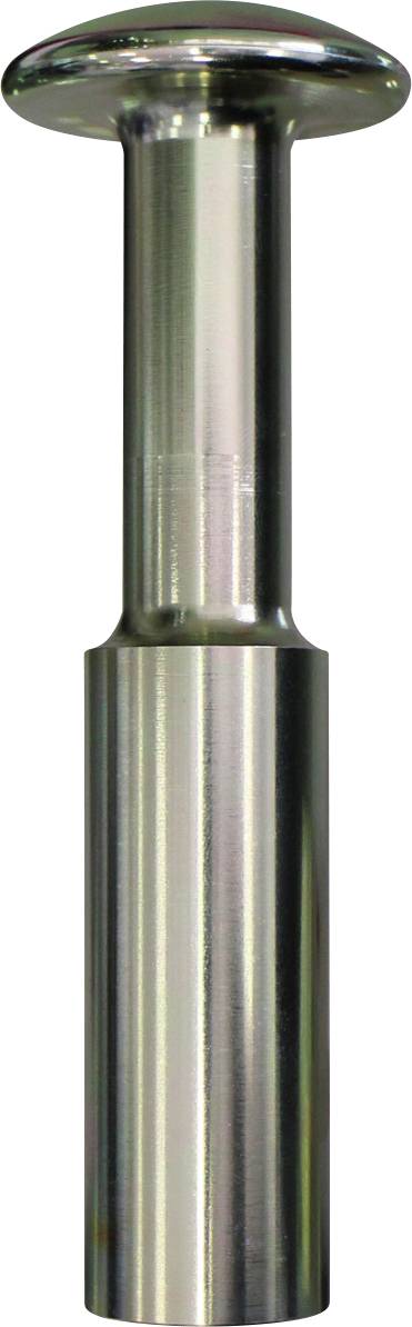 Ein Metallpickel-Werkzeug mit schwarzem ergonomischem Griff, das an einem Ende ein Haken aufweist für detaillierte Arbeiten oder um in enge Räume zu gelangen.