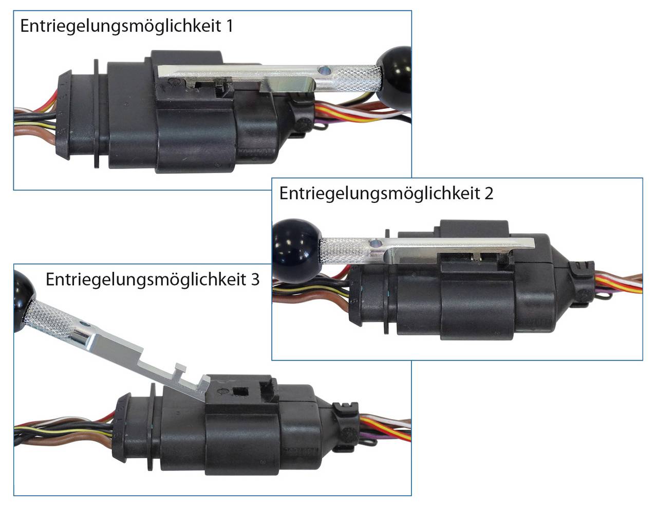Gedore Automotive 3408175 KL-0190-13 Entriegelungswerkzeug, kompakt