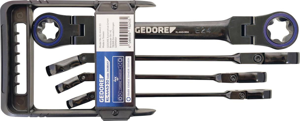 Ein flaches Metall-Dosenöffner für Farbdosen mit langem Griff und Hakenendern, konstruiert für einfaches Hebeln und Öffnen von verschlossenen Farbdosen.