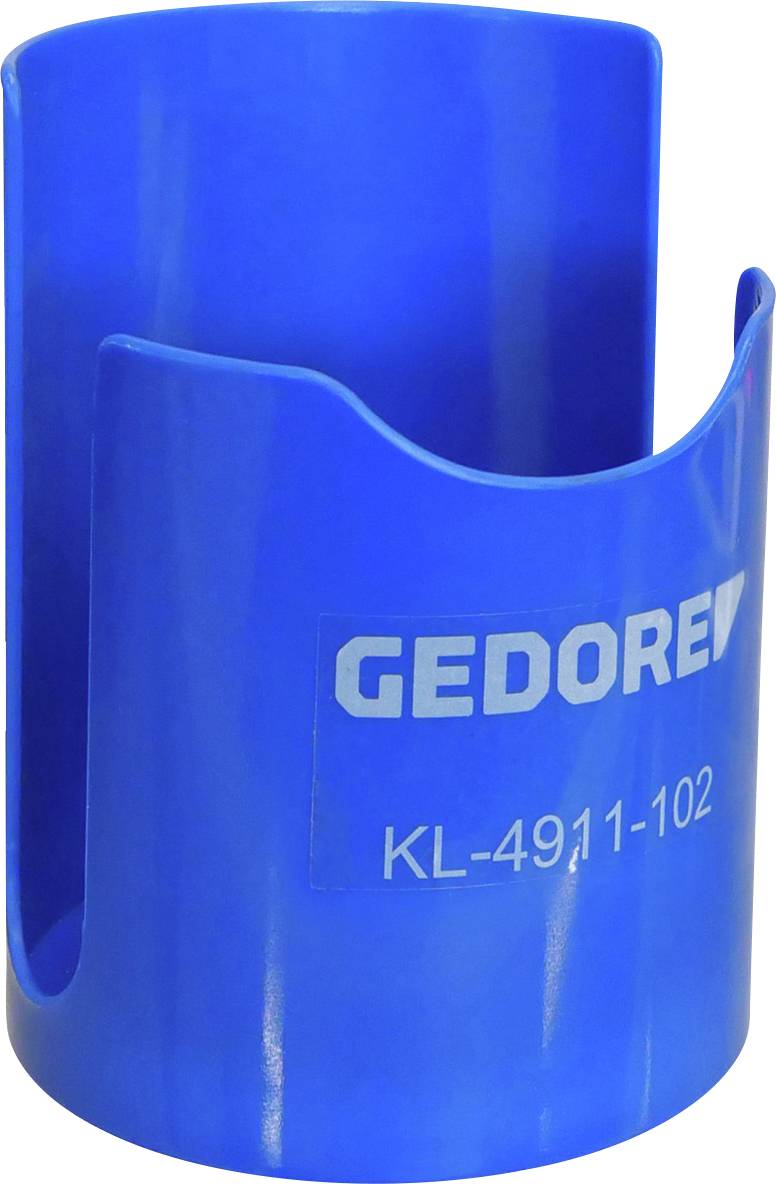 Ein blauer Gedore-Werkzeughalter mit der Modellnummer „KL-4911-102
