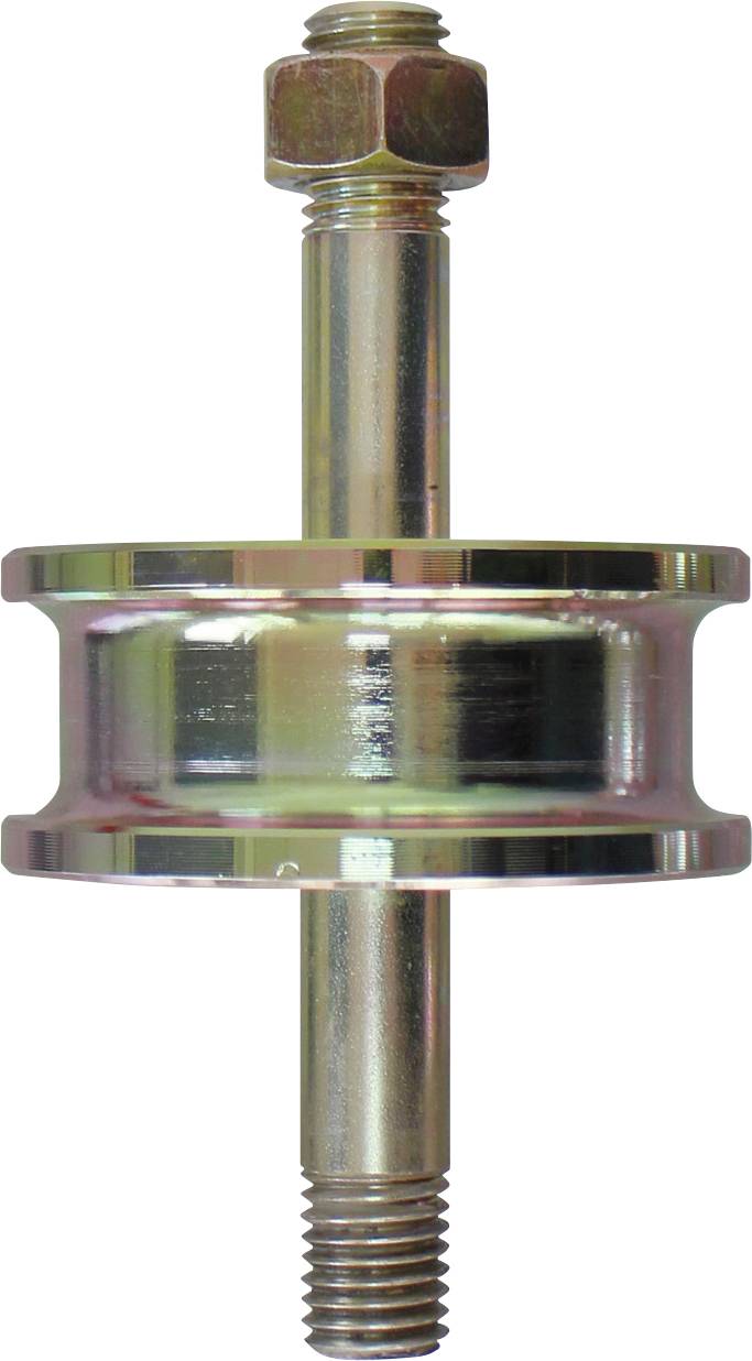 Ein Metallrad-Naben-Abzieher mit Gewindeeinsätzen, verwendet zum Entfernen von Radnaben von Fahrzeugachsen.