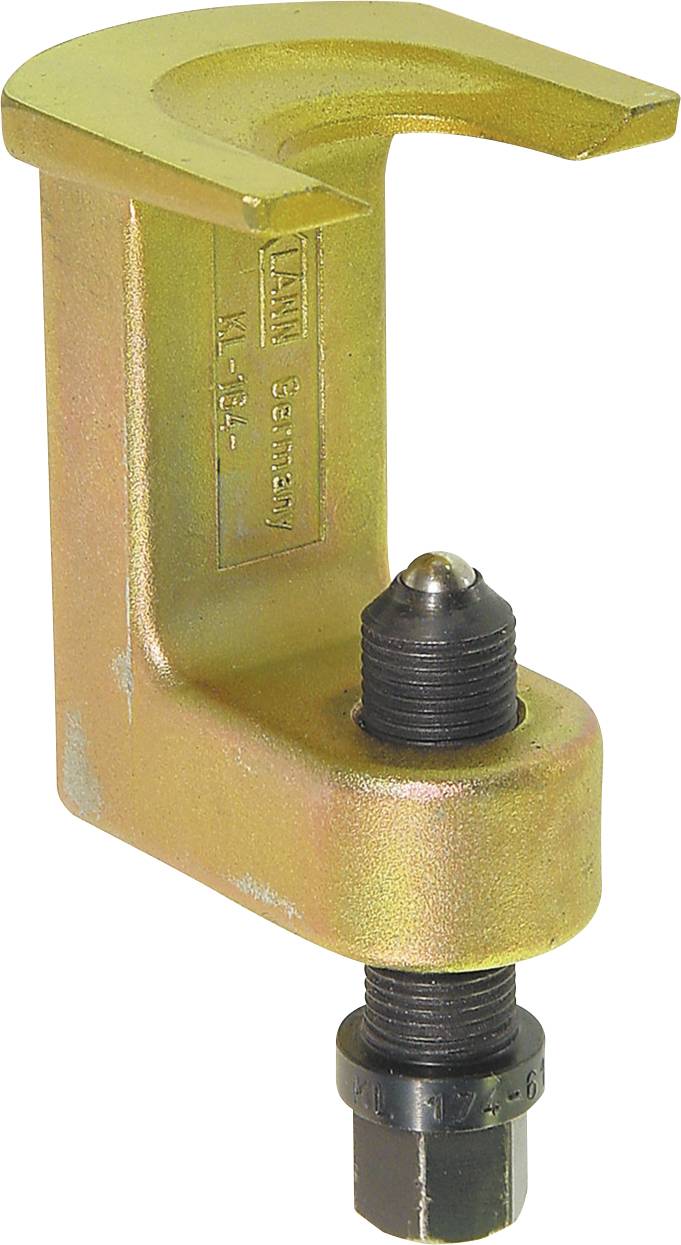 Eine Nahaufnahme eines großen Gewindebohrerservicewerkzeugs mit Metallrippen und zylindrischer Form, das zum Gewindetreiben von Löchern in der Fertigung verwendet wird.