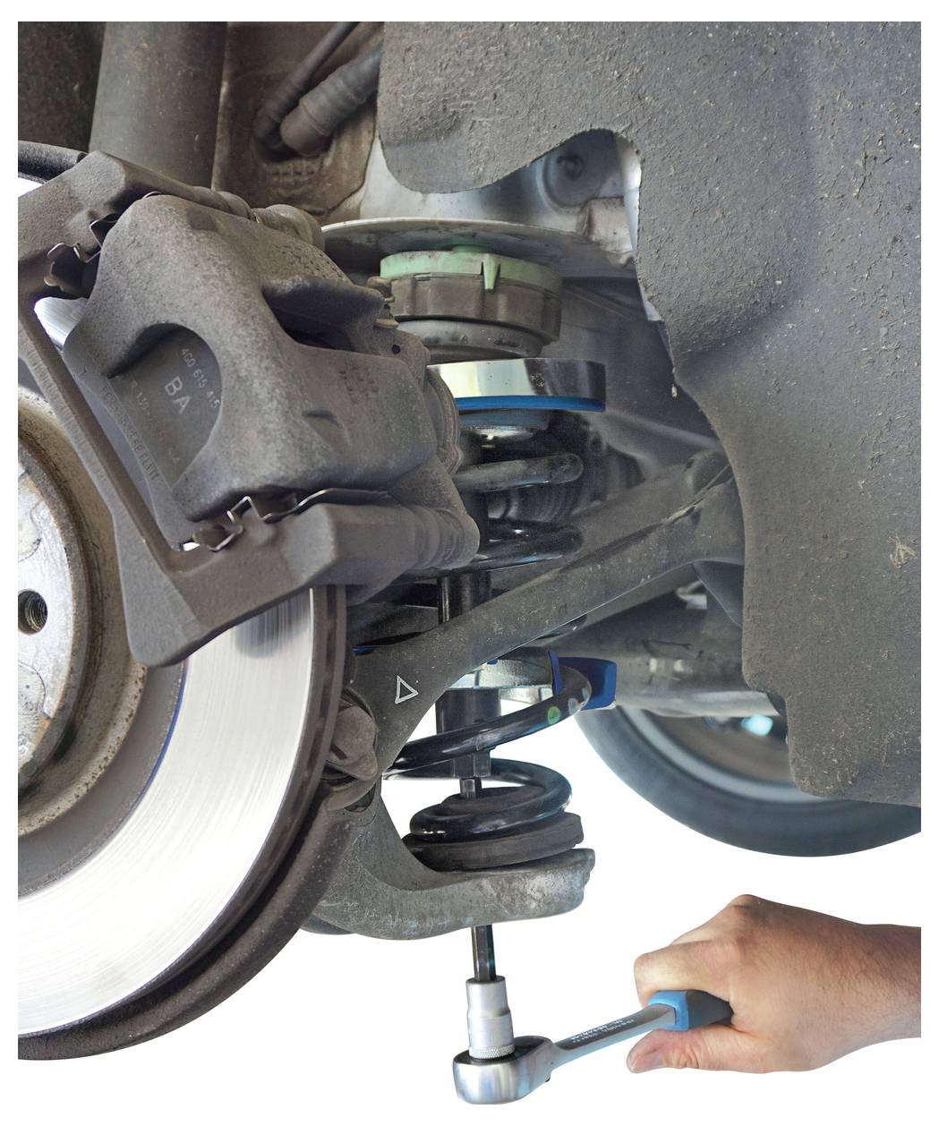 Gedore Automotive 3276317 KL-0033-10 E Innenfederspanner kompakt, Gr. 2A