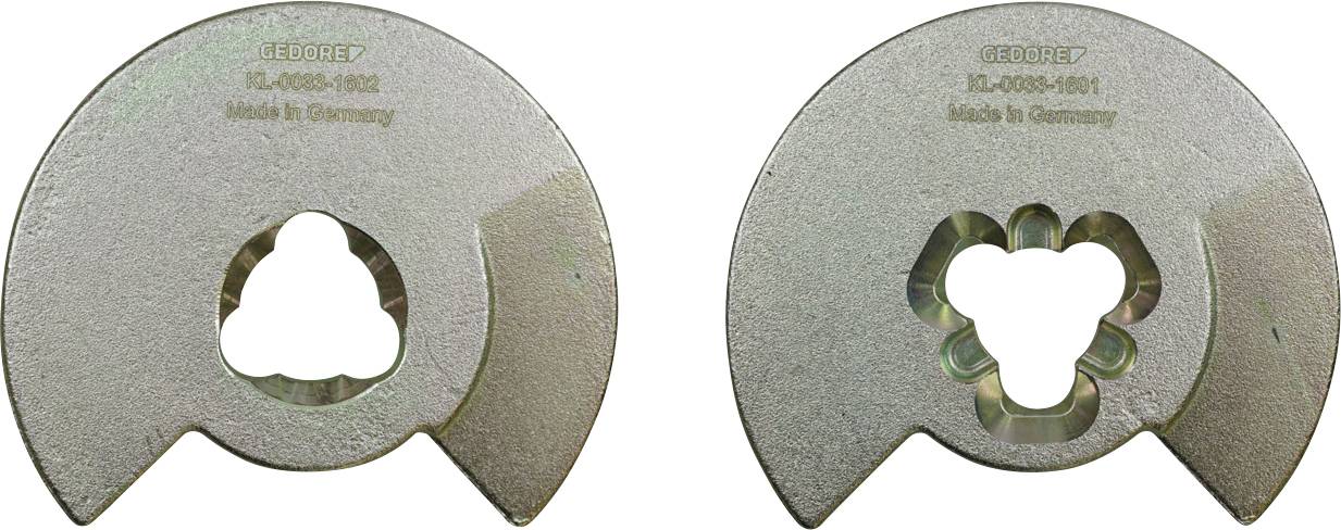 Ein zylindrisches Metallwerkzeug mit einem Gewindebolt.