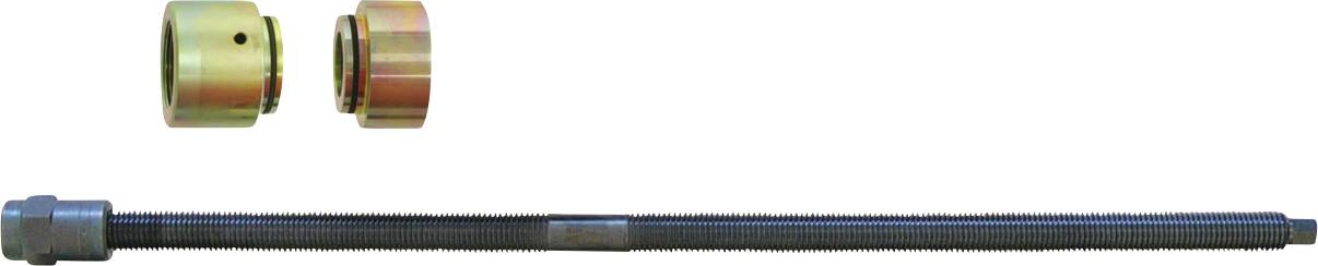 Ein Metallspieß mit Haken, entwickelt zum sicheren Halten von Gegenständen.