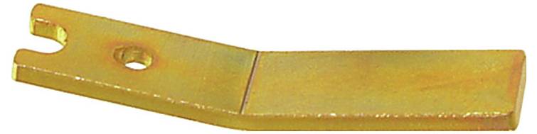 Vorderradnabe mit Schrauben, Bremsscheibe und Aufhängungssystem eines Autos, das mechanische Komponenten für Fahrzeugmontage und Reparatur zeigt.