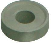 Ein Metallunterlegscheibe mit graviertem Text KL-0186-1322.