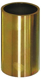 Silbern, zylindrisches Geschoss mit spitzer Spitze, vertikal dargestellt, metallische Oberfläche reflektiert Licht.