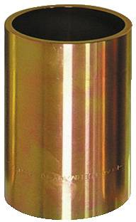 Ein metallisches, zylindrisches Objekt mit einer glänzenden, reflektierenden Oberfläche