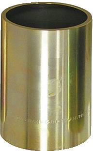 Eine zylindrische Stahlbuchse mit glänzender, metallischer Oberfläche, die in Buschfräsmaschinen für schwenkbare Komponenten verwendet wird.