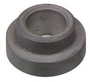 Eine Metallscheibe mit erhöhtem innerem Ring und flacher Außenkante, typischerweise für mechanische oder Sanitäranwendungen verwendet.