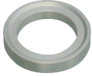 Eine Metallpackung mit einer inneren kreisförmigen Öffnung, entwickelt für Abdichtungsaufgaben in mechanischen oder Sanitärsystemen.