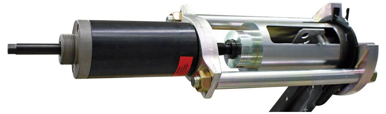 „Doppeltwirkender Hubkolbenantrieb für Rohrleitungssysteme