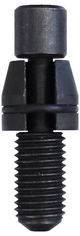 Person an einem Schreibtisch, der ein Werkzeug an einem Gerät verwendet. Die Schlagzeile lautet „Weiterentwickelt und verbessert