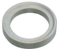 Eine runde, flache, graue Metallscheibe mit einem zentralen Loch, die zur Lastverteilung einer Schraubverbindung verwendet wird.