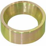Eine bronzene zylindrische Buchse mit glatter, polierter Oberfläche, die in mechanischen Anwendungen verwendet wird, um Reibung und Verschleiß zu reduzieren.
