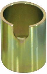 Eine runde, silberne Metallkomponente mit einem zentralen Loch, die in Maschinen- oder Ingenieuranwendungen verwendet wird.