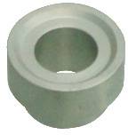 Ein zylindrischer Metallabstandshalter mit hohlem Mittelpunkt, der verwendet wird, um den Abstand zwischen Teilen in mechanischen Baugruppen aufrechtzuerhalten.