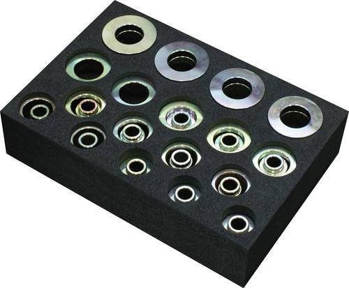 Gedore Automotive 2840723 KL-0039-160 E Druck-/Stützhülsen-Satz, kurz, Ø 30-90 mm