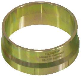 C-förmige Metallklemme mit einer Gewindeschraube am unteren Ende zum Befestigen von Objekten.